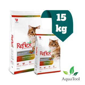 غذای خشک گربه رفلکس مولتی کالر 15 کیلوگرمی