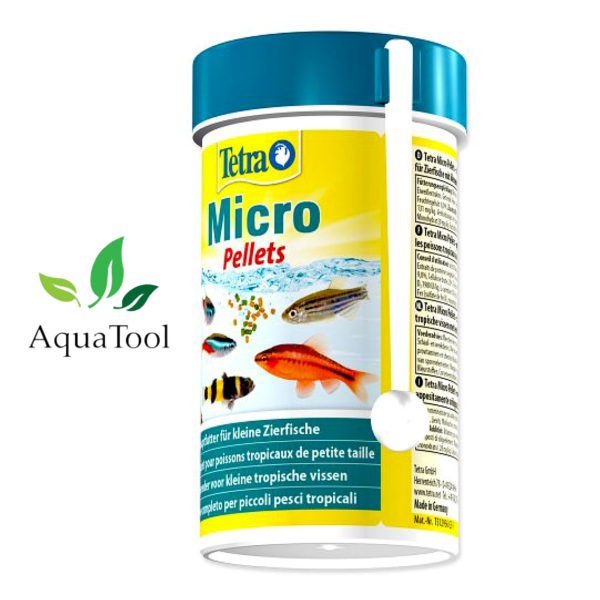 غذا ماهی میکرو پلیت 100 میل تترا