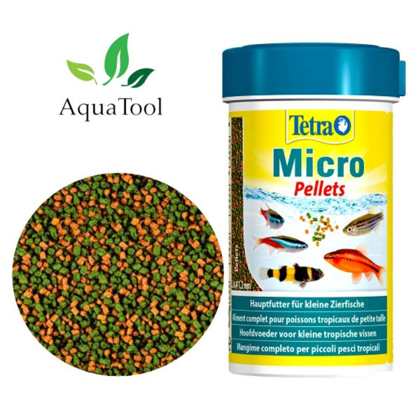 غذا ماهی میکرو پلیت 100 میل تترا